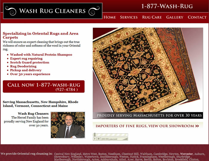 Wash Rug Cleaners Site Image